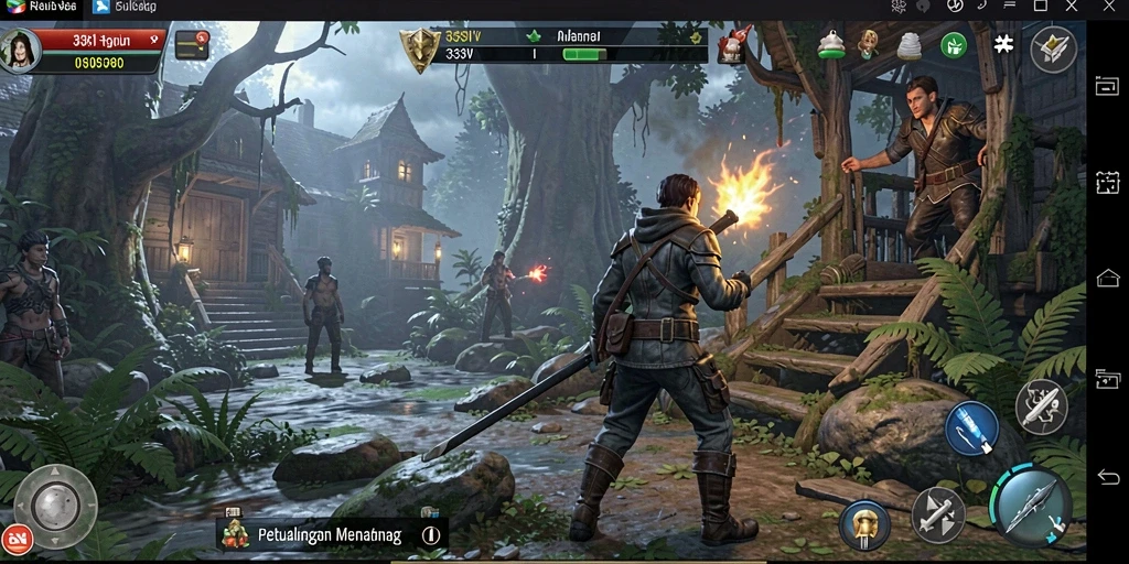 Tampilan gameplay 333V dengan petualangan seru dan tantangan menanti.