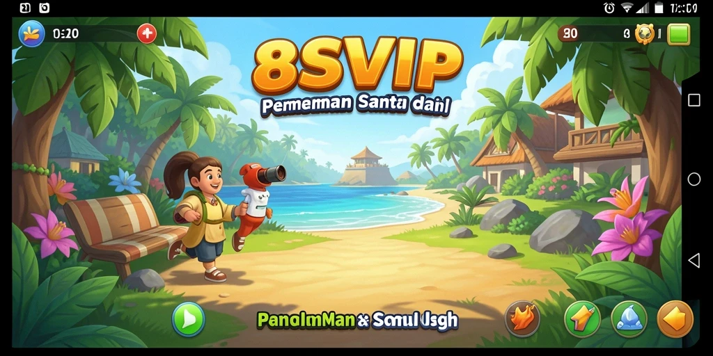Tampilan gameplay 8SVIP yang menarik dan penuh warna.