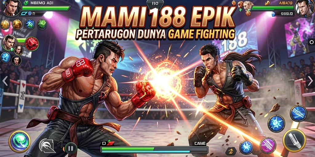 Tangkapan layar MAMI188 menampilkan aksi pertarungan yang seru.