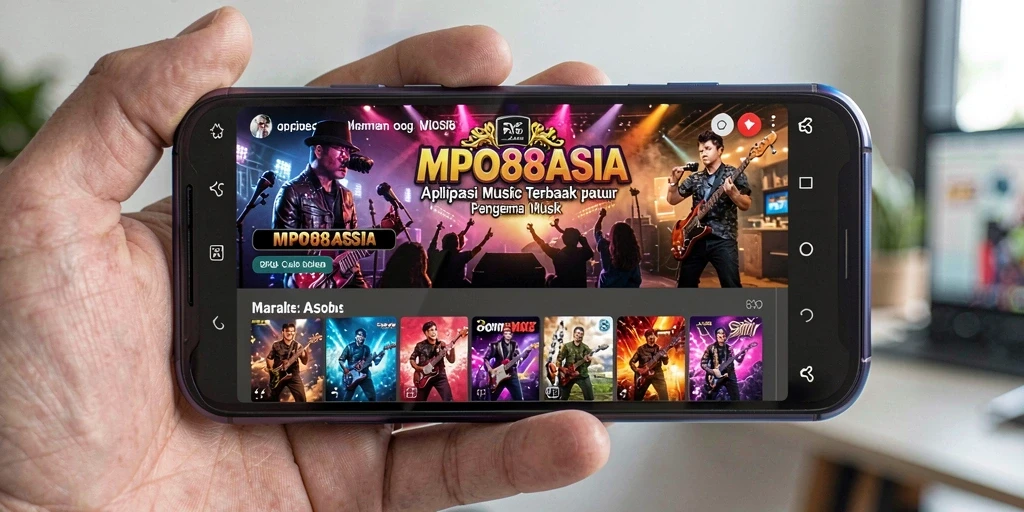 Gameplay seru dalam aplikasi MPO88ASIA dengan berbagai lagu.