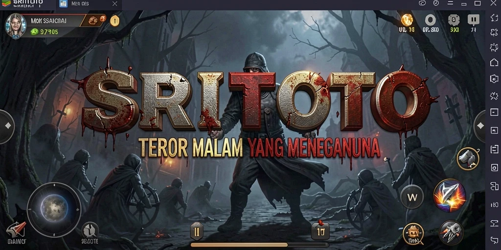 Tampilan gameplay menegangkan dalam SRITOTO.